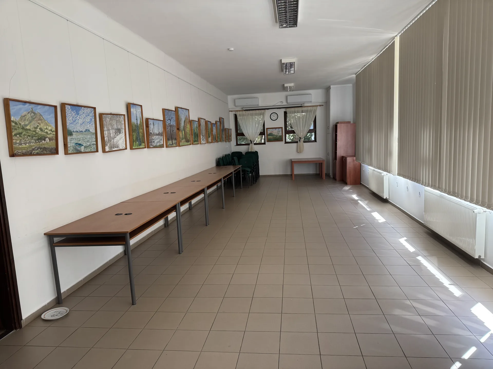 Klimatizált kiállítótér – Szarvasi Arborétum